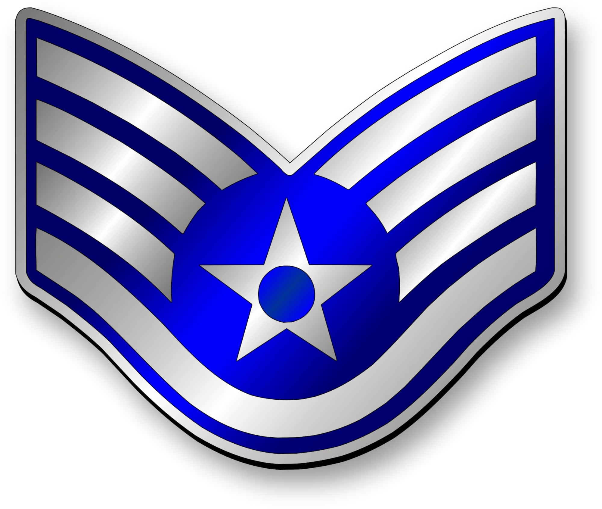 U.S. Air Force Staff Sergeant rank insignia