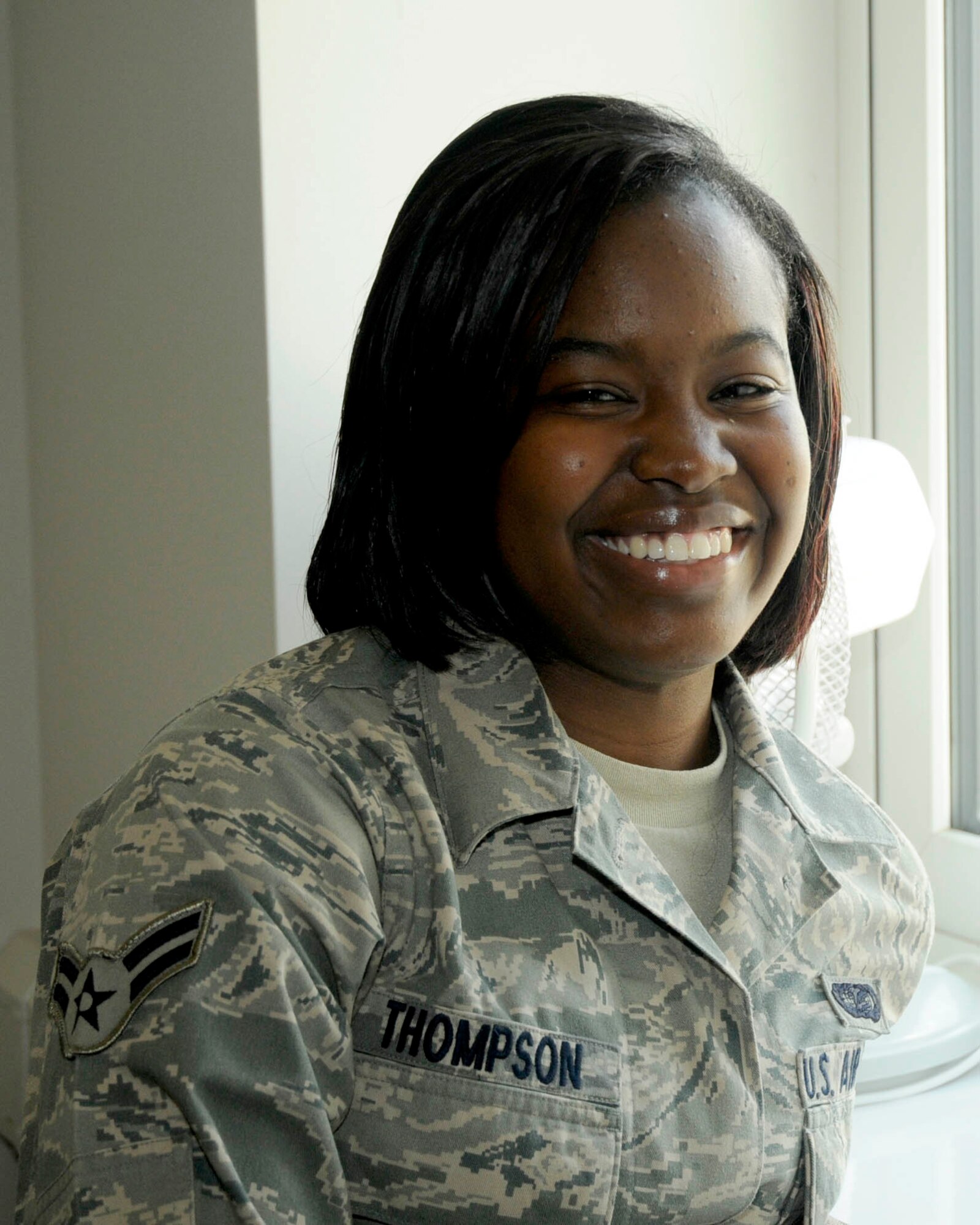 “In five years I’m going to be a physician assistant and on my way out of the Air Force to get my doctorate in neurosurgery. My intention is to come back to the Air Force as a civilian surgeon.”   - Airman 1st Class Antoinette Thompson, 48th Mission Support Group Knowledge Operations manger apprentice.