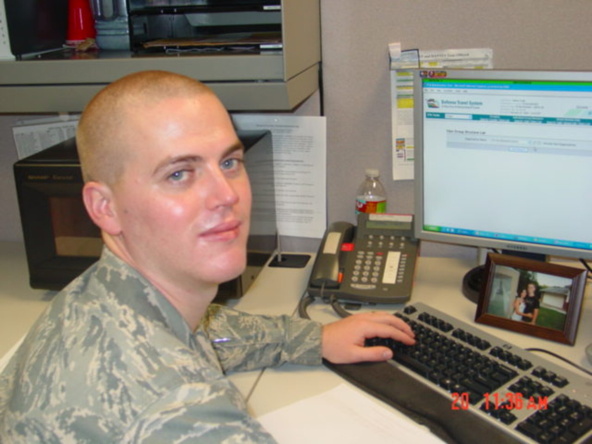Senior Airman Nathan Smith, 460th Comptroller Squadron customer service technician, is Team Buckley’s Warrior of the Week for Aug. 15-21. (Courtesy photo)