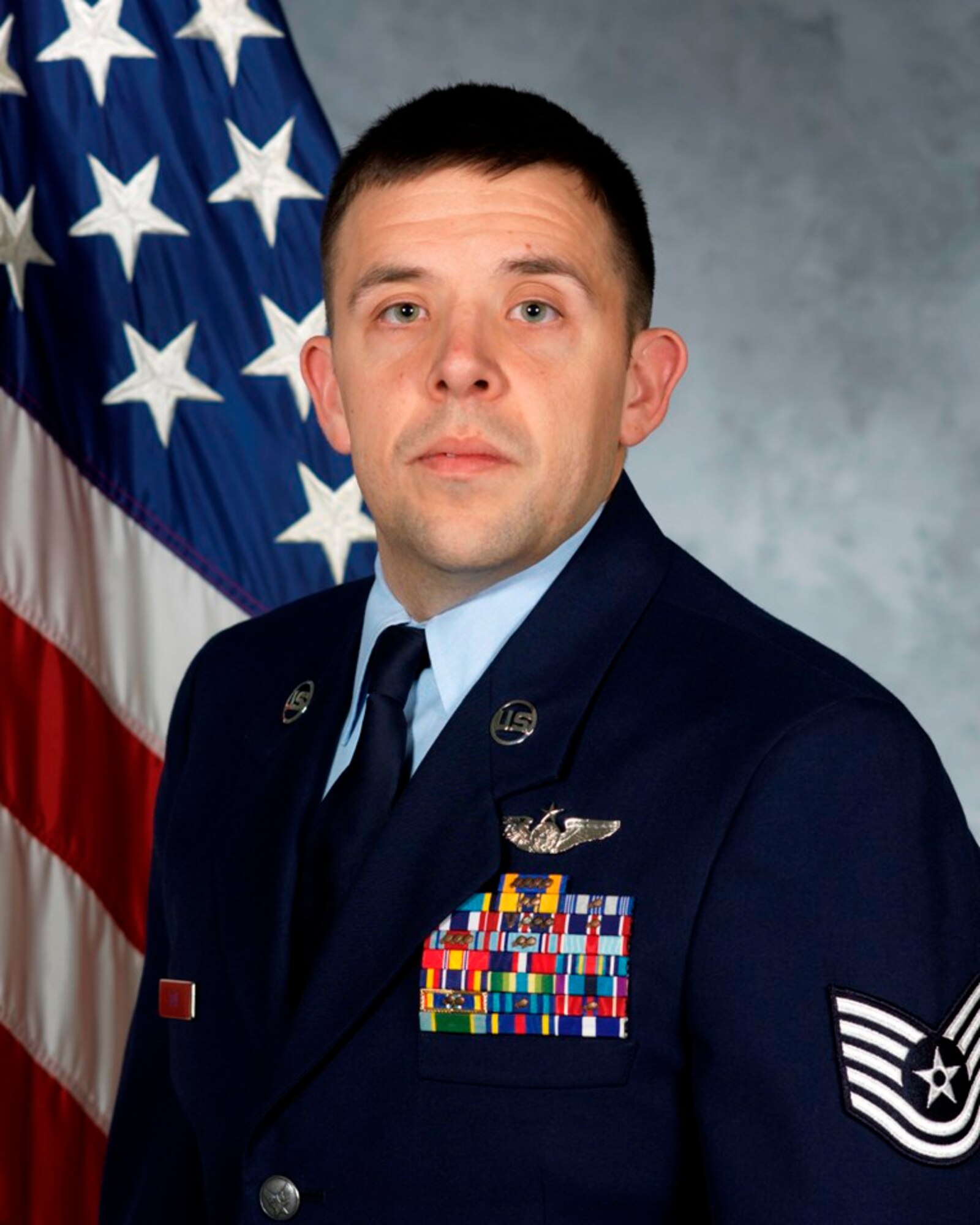 Tech. Sgt. Jeremiah Love, from the 618th Tanker Airlift Control Center's Mobility Management Directorate, was nominated for the Air Force Sergeant Association International NCO of the Year Award from a pool of thousands of eligible NCOs in AFSA District 8, which covers all of Illinois, Iowa, Minnesota, Missouri, and Wisconsin.  (Air Force Photo)
