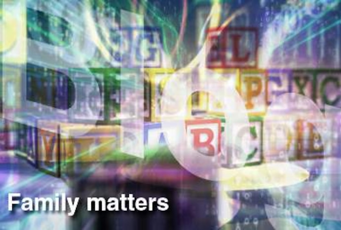 Defense Department officials have launched a blog called "Family Matters" that is dedicated to providing resources and support to military families. The blog features tips from experts, covering military-related topics that discuss anything from deployments and separations to education benefits and child care. (U.S. Air Force illustration)