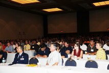 Airmen prepare for their upcoming deployment with their families duing the Yellow Ribbon Conference held in Orlando, FL August 14-16 2009.(USAF Photo/TSgt Denise Hauser)