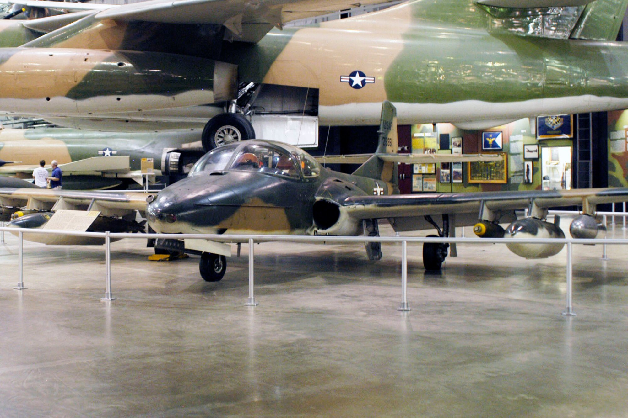 DAYTON, Ohio -- Cessna YA-37A Dragonfly in the Southeast Asia War Gallery at the National Museum of the United States Air Force. (U.S. Air Force photo)