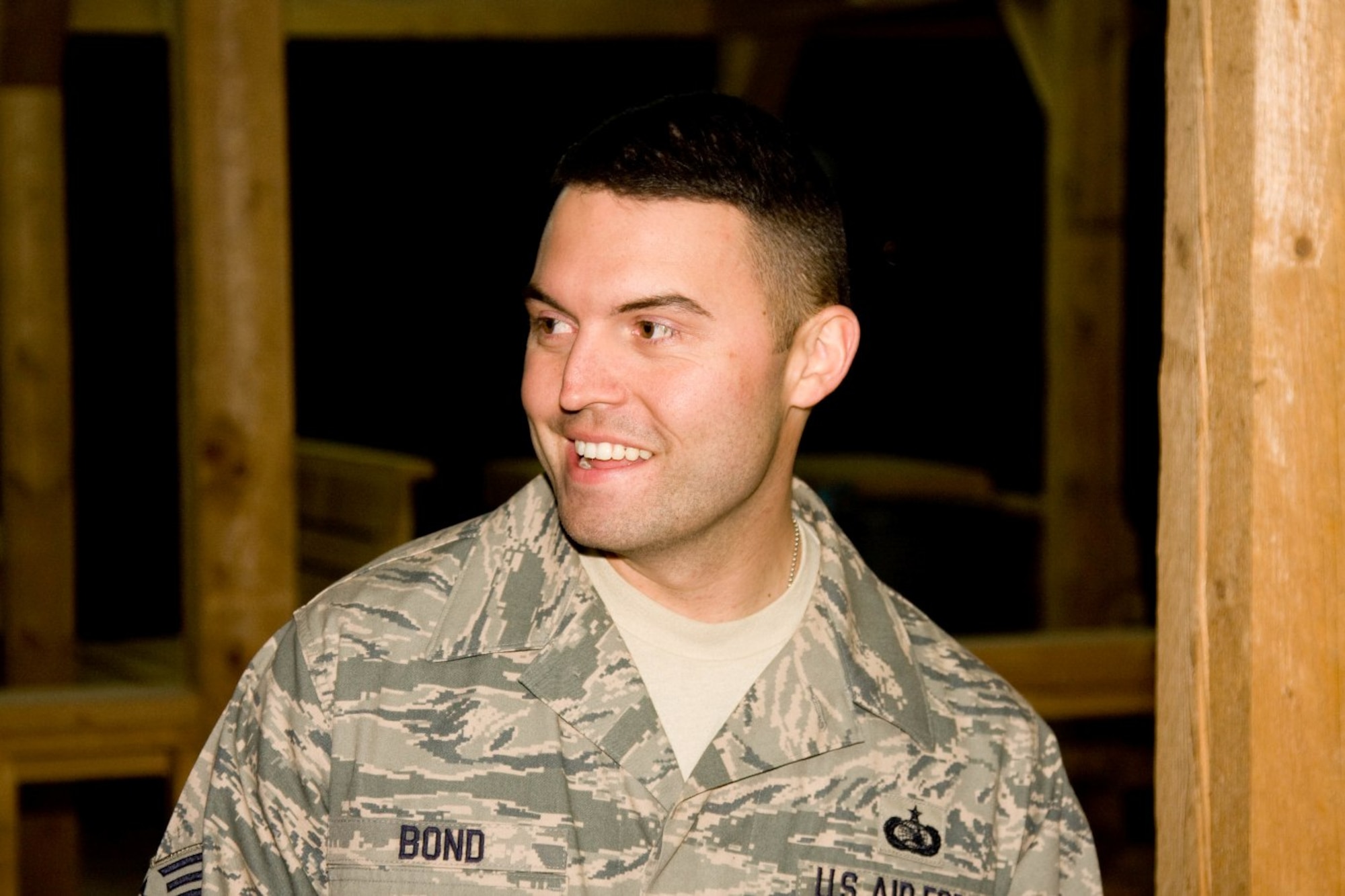 Staff Sgt. Joel Bond deployed to Joint Base Balad, Iraq.