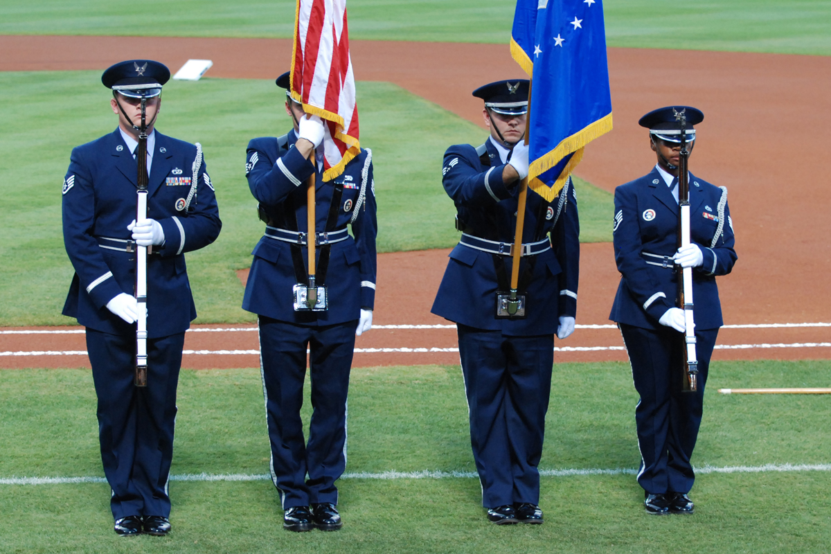 Members attend Atlanta Braves Military Appreciation > Dobbins Air