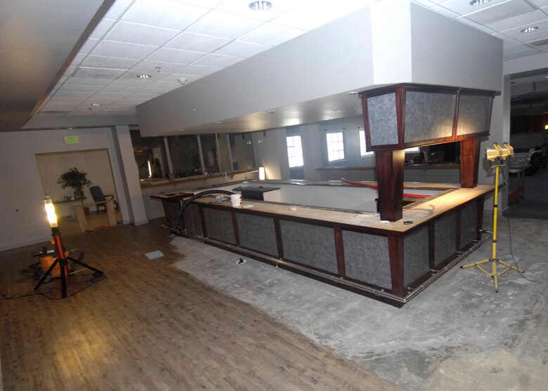 VANDENBERG AIR FORCE BASE, Calif. -- The Pacific Coast Club Enlisted Lounge is receiving a facelift and is scheduled to reopen Sept. 3. (U.S. Air Force photo/Staff Sgt. Scottie McCord)
