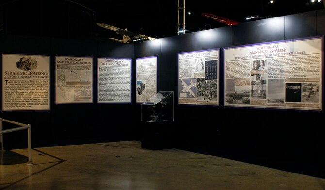 DAYTON, Ohio -- Strategic bombing exhibit in the World War II Gallery at the National Museum of the U.S. Air Force. (U.S. Air Force photo)