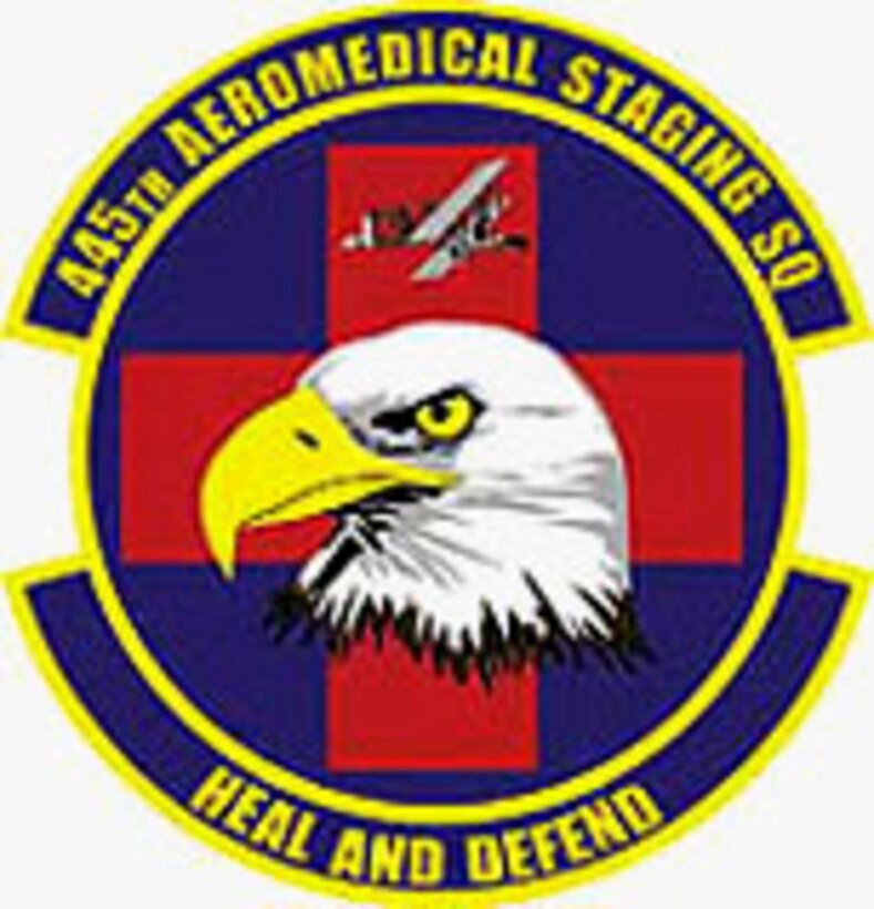 445th Aeromedical Staging Squadron Patch