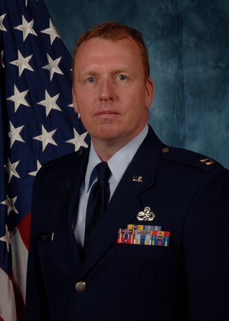 Capt. Robert O'Day, 373rd Training Squadron, Detachment 5 commander