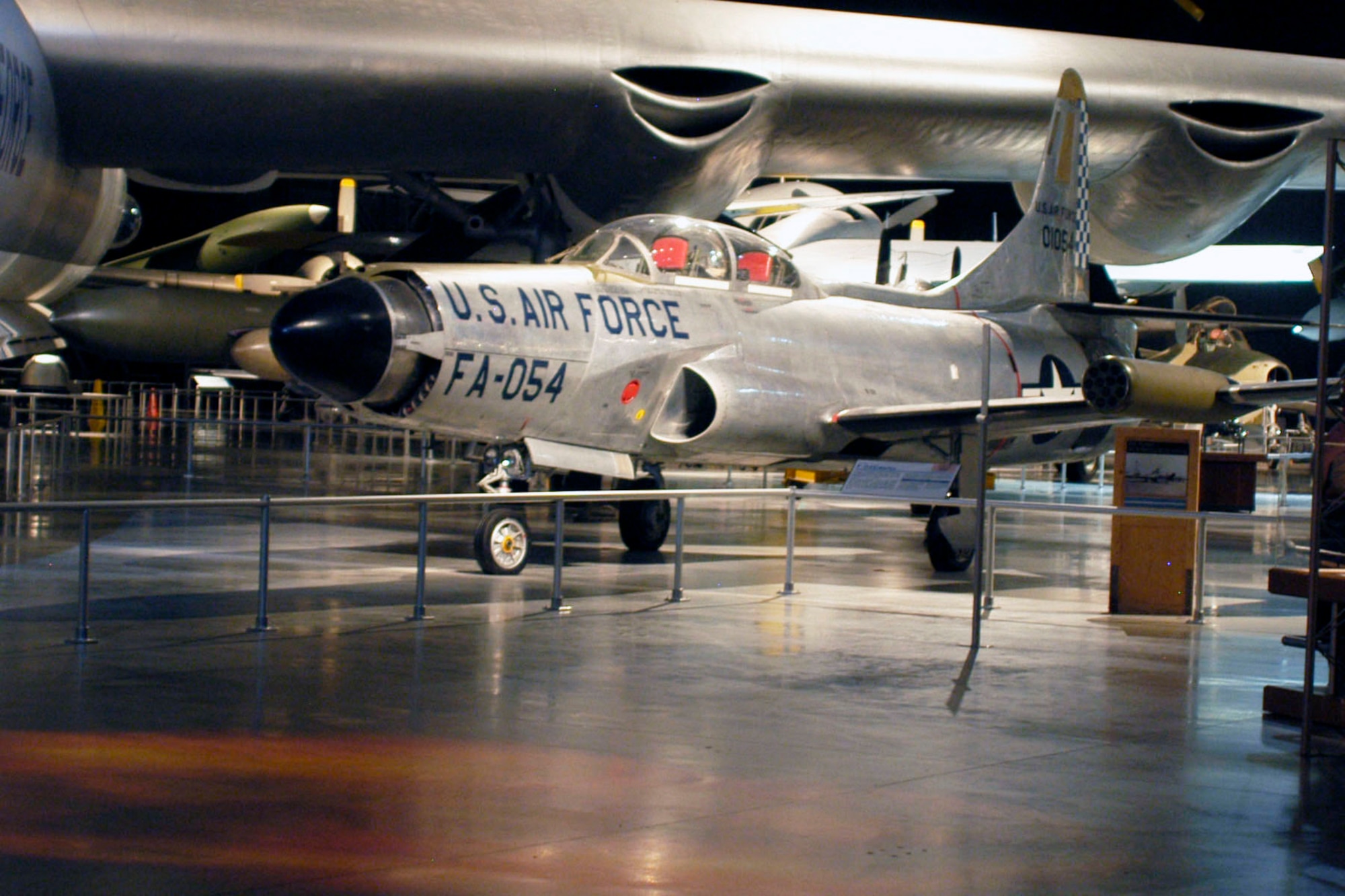 DAYTON, Ohio -- Lockheed F-94C Starfire at the National Museum of the United States Air Force. (U.S. Air Force photo) 
 