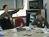 Captain Colleen Sharkey from the 701 COS, March ARB, Ca makes a suggestion while 1st Lt Ryan Mowers from the 328 AS, Niagara Falls IA-ARS, N.Y. reads the case study during a problem solving exercise. International Junior Officers participated in leadership and problem solving exercises during the 2009 IJOLDS at the Canadian Forces College in Toronto, Ontario, Aug 17-21. 