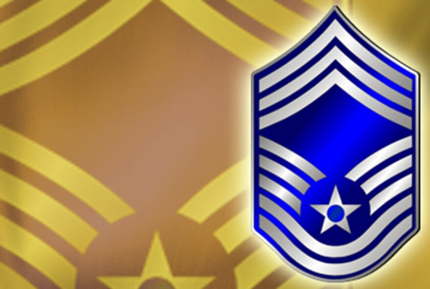 Chief master sgt. rank (E-9) turns 50 on Dec.1, 2009  (U.S. Air Force graphic)