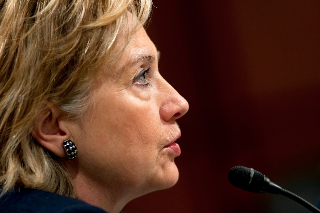 Secretary Of State Hillary Rodham Clinton Testifies Before The Senate ...