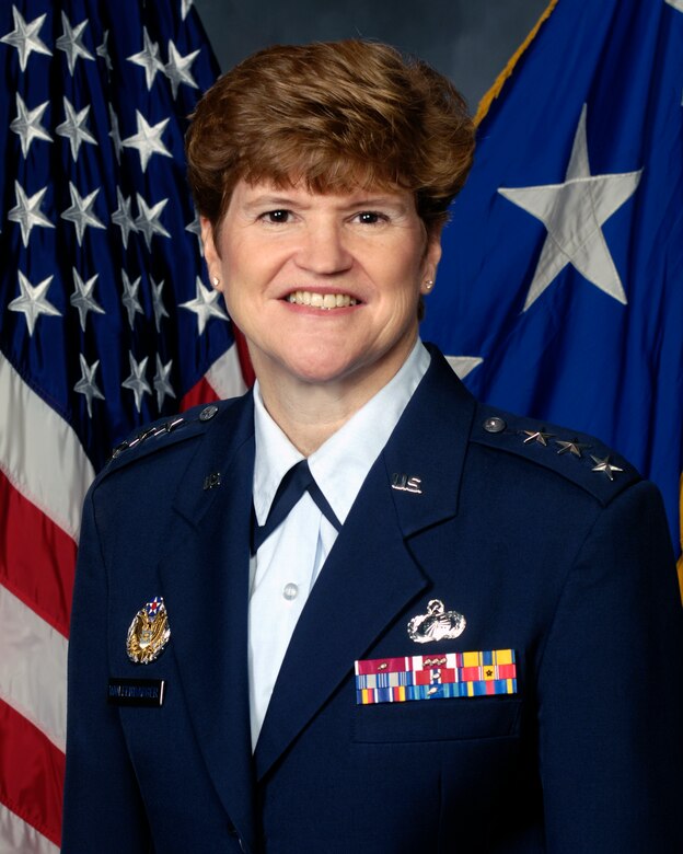 Lt. Gen. Janet C. Wolfenbarger was confirmed by the Senate and promoted immediately to the rank of lieutenant general with assignment to the position of Air Force Materiel Command vice commander. (U.S. Air Force photo)

