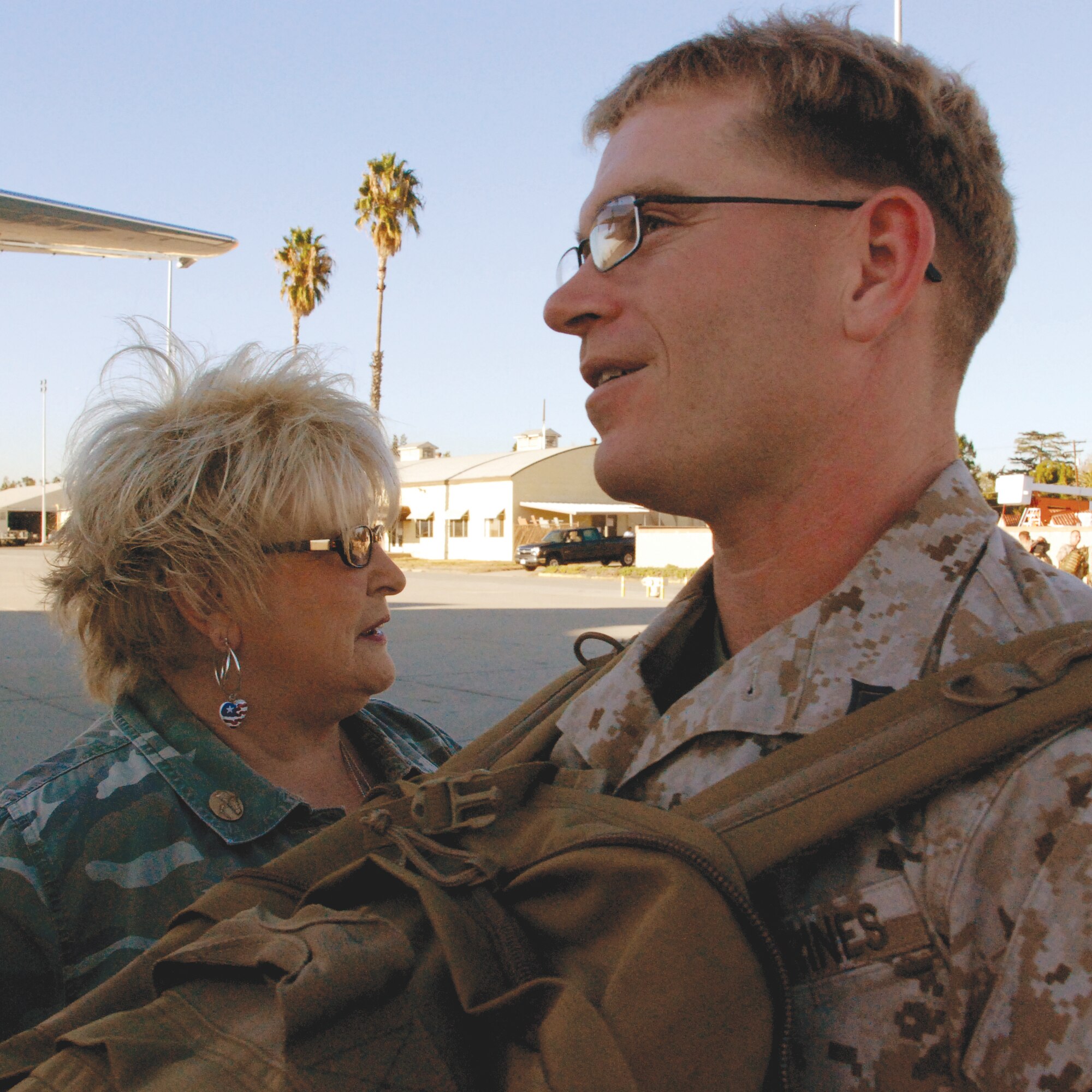 The U.S. Marines deploy. (U.S. Air Force photo by Megan Just)