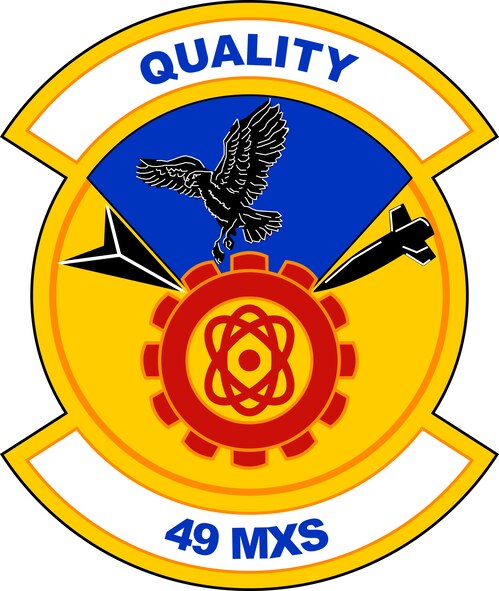 Official 49th Maintenance Squadron patch