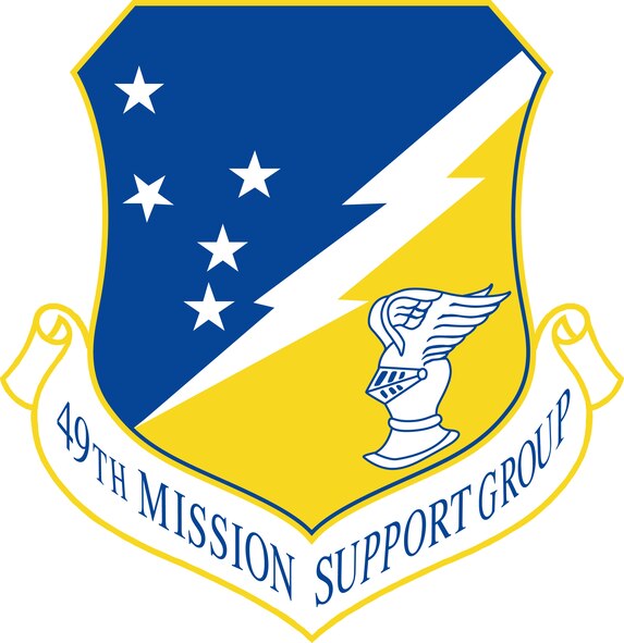 Official 49th Mission Support Group patch