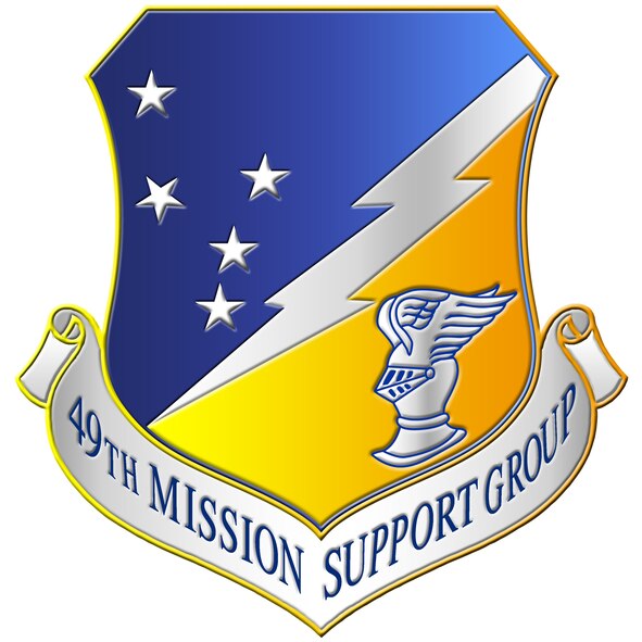 Enhanced 49th Mission Support Group patch