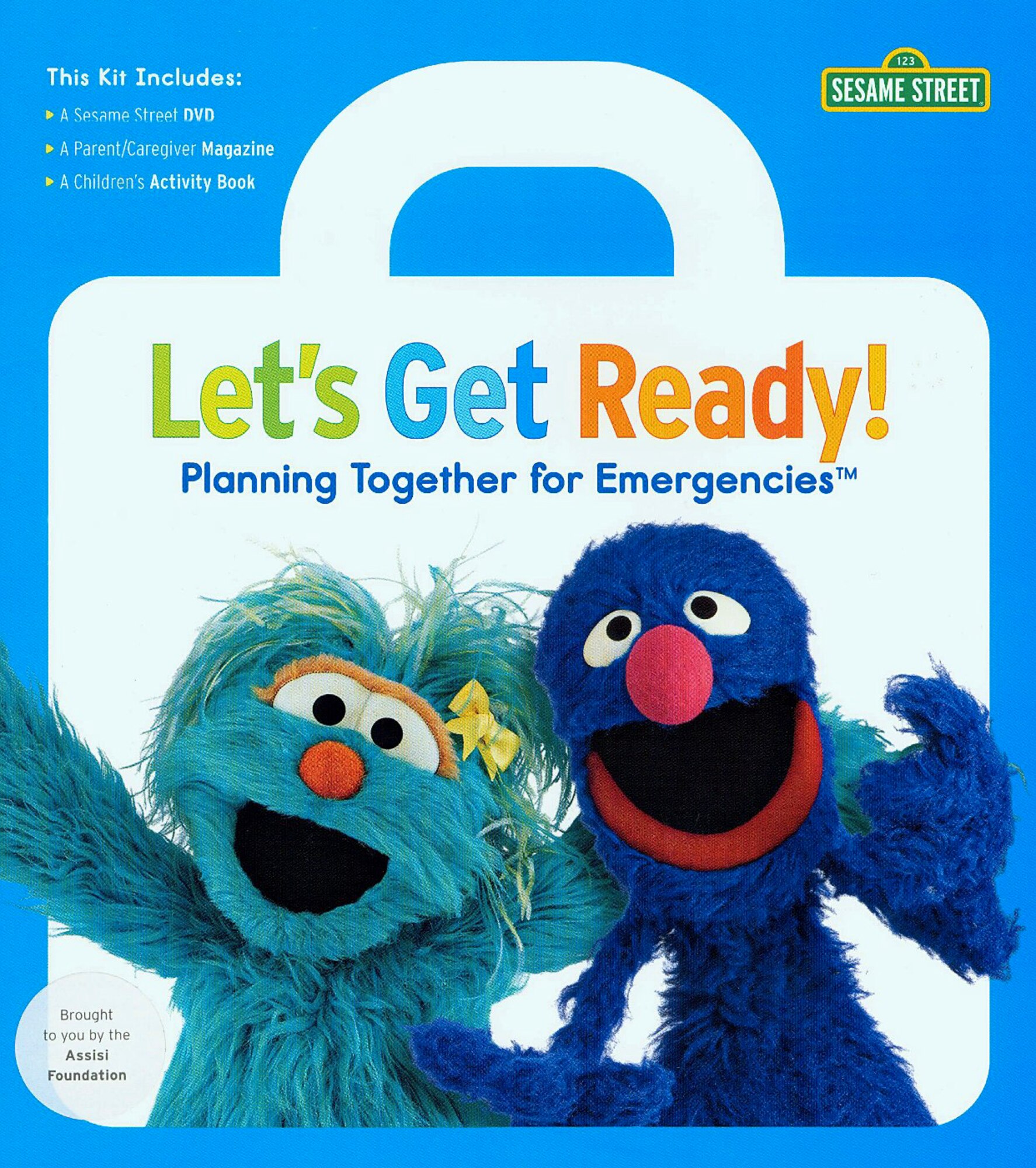 Sesame Street teamed up with Shelby County, Tenn., to distribute emergency preparedness kits to pre-K children, ages 3 to 5. The kits, titled "Let's Get Ready," are bilingual and offer a fun approach to learning what to do in an emergency. (Courtesy photo)