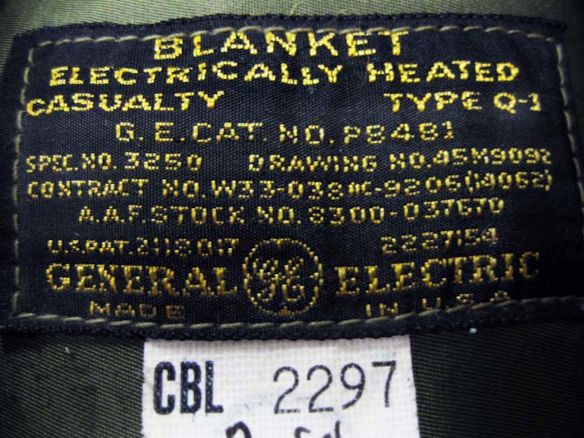 Q 1 Electric Blanket National Museum of the United States Air