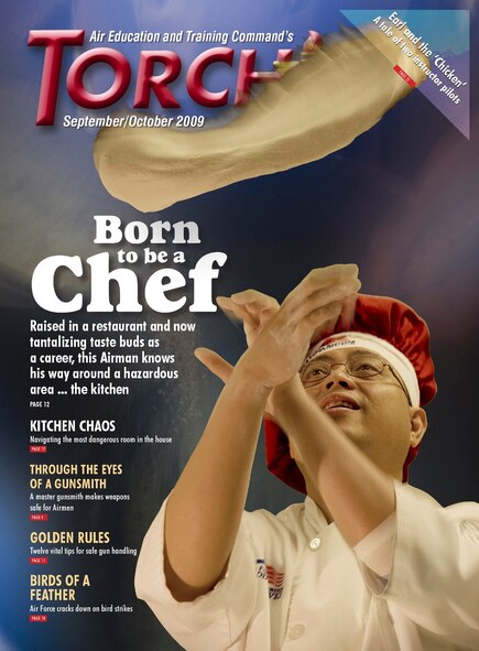 Torch Magazine Cover Sep-Oct 2009 (photo by Tech. Sgt. Matthew Hannen | composite by Sammie W. King)