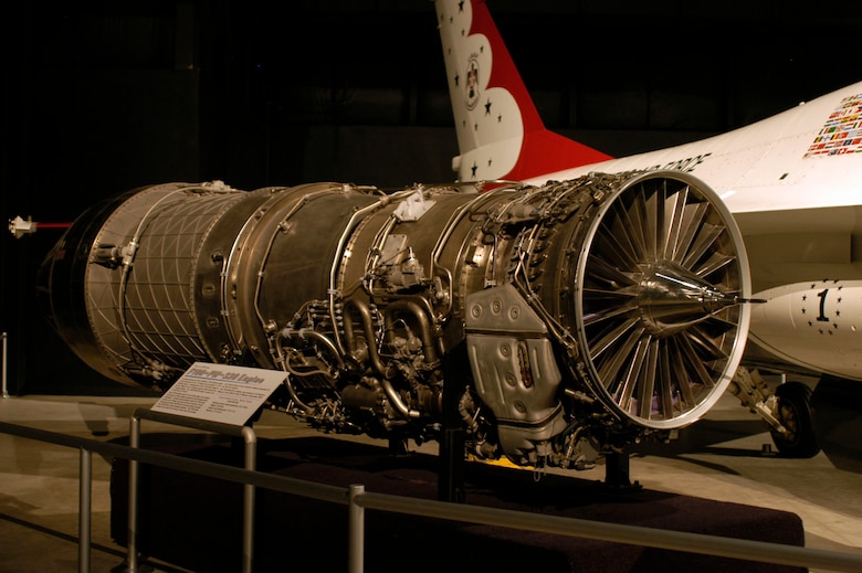 Pratt Whitney F100 Pw 2 National Museum Of The United States Air Force Display