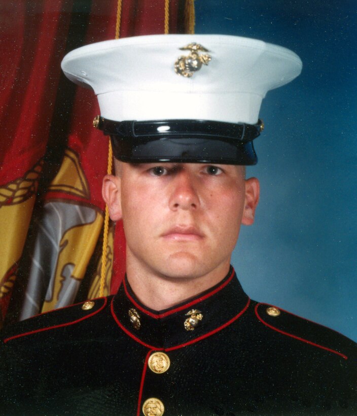 BERTRAM, Texas - Private First Class Justin D. Lewis found the direction, discipline and dedication to follow his dream of becoming a police officer by joining the Marine Corps. His twin brother is now also set to go to boot camp to see if he, too, has what it takes to be a Marine. (Official USMC photo.)