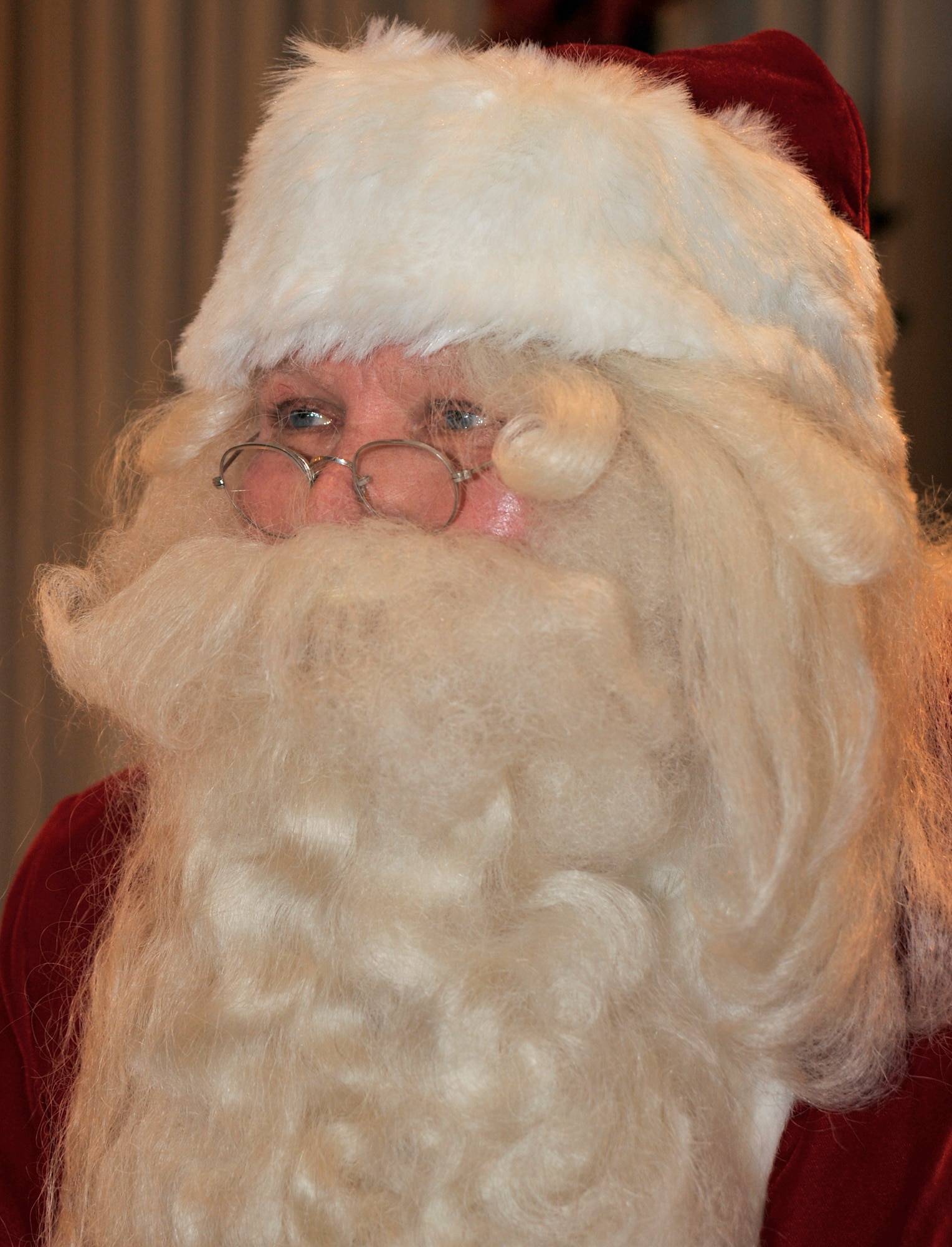 VANDENBERG AIR FORCE BASE, Calif. --  Santa Claus visits Operation Kids Christmas each year,taking the wish list of local children back to the North pole. Santa has  visited Vandenberg for the last 25 years.  (U.S. Air Force photo/Senior Airman Stephanie Longoria)






























