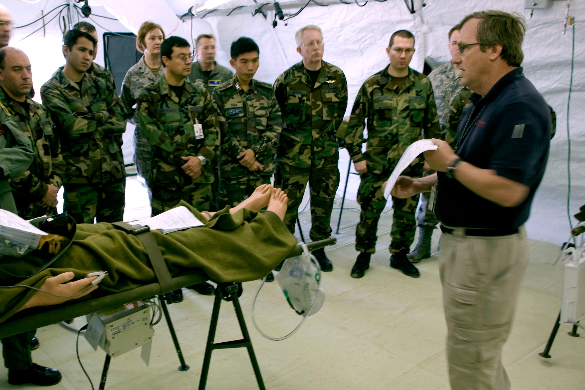 With USAFSAM’s intense, hands-on approach to education, students in medical specialties ranging from aerospace physiology to public health are able to function effectively in the field immediately upon completing their training programs.
