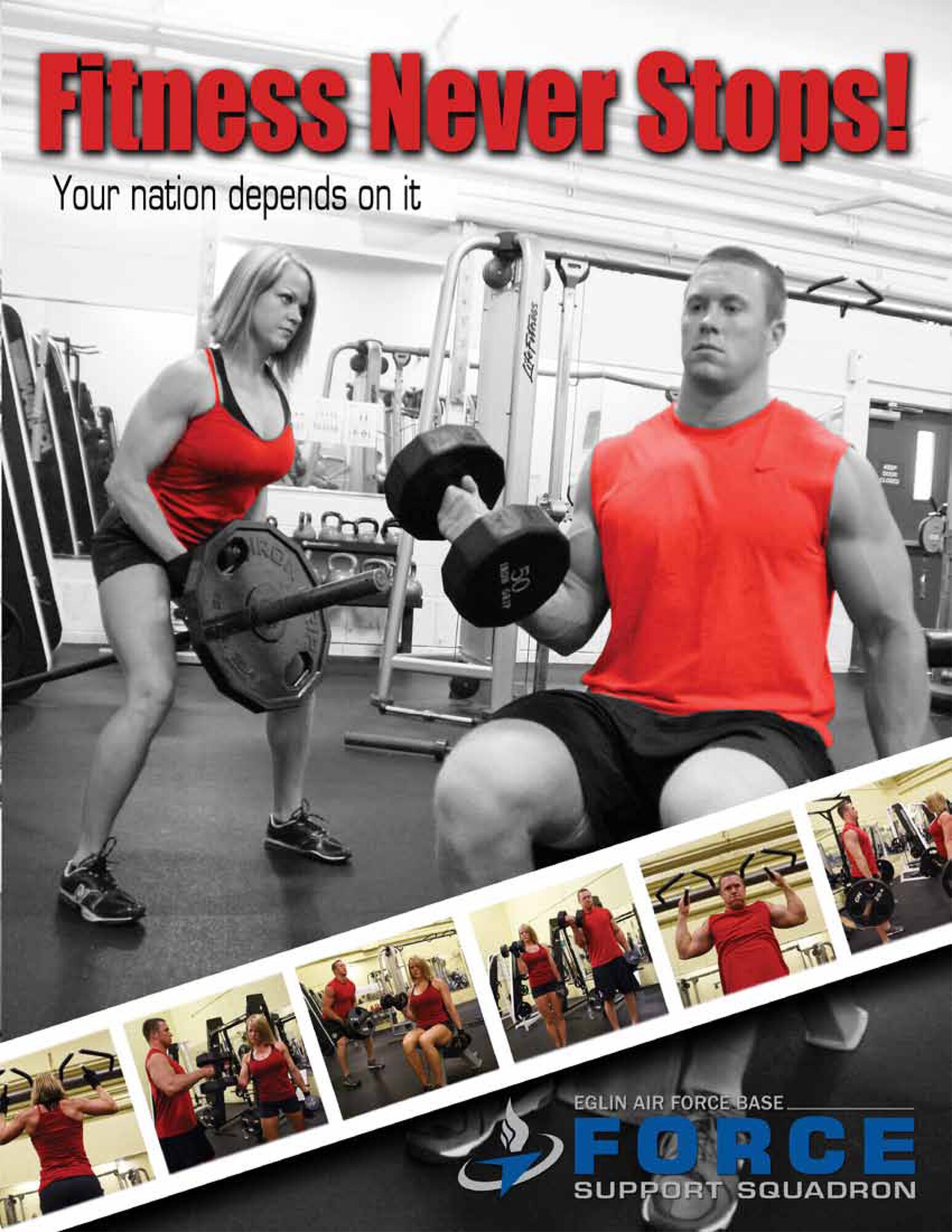 Team Eglin leadership supports the new Air Force fitness standards and challenge every Airman to not only meeting but exceeding the expectations. The twice-a-year tests begin January 2010 with the new PT standards implementation July 2010. (Courtesy graphic)