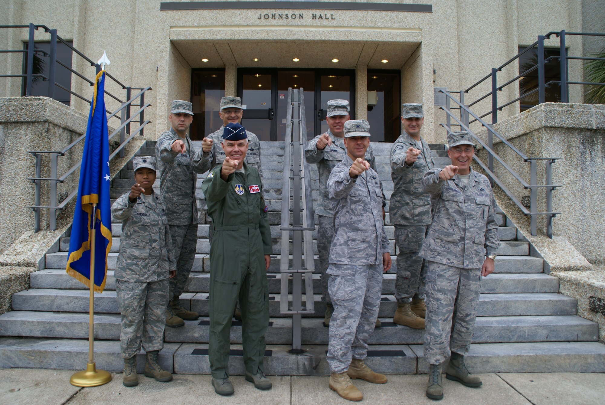 Team Eglin leadership supports the new Air Force fitness standards and challenge every Airman to not only meeting but exceeding the expectations. The twice-a-year tests begin January 2010 with the new PT standards implementation July 2010. (Courtesy photo)