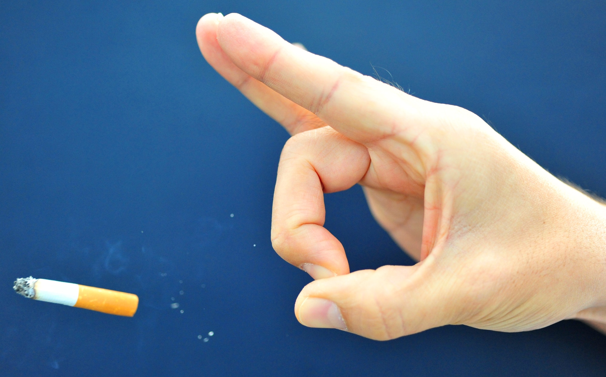 In an effort to help Airmen nip smoking in the butt and avoid dangerous consequences to their health, the Air Force declared November “Tobacco Cessation Month” and made a concerted effort to inform Airmen of the smoking cessation resources available to them. The Kadena Health and Wellness Center offers smoking cessation classes beginning on the first Monday of every month. Individuals who elect to participate attend three classes, one a week for three weeks. The HAWC also added two extra start dates to double the opportunity for individuals to quit smoking. For those unable to physically attend the course, the HAWC offers an online course through the American Lung Association.
(U.S. Air Force photo / Tech. Sgt. Reynaldo Ramon)
