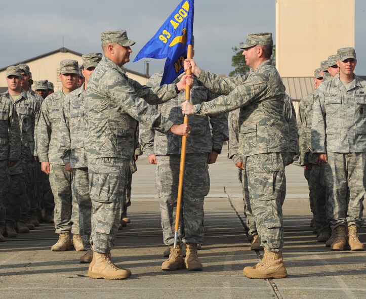 MOODY AIR FORCE BASE, Ga. -- Airman 1st Class James Leach, 822nd Security Forces Squadron member, hugs his mother Rebecca and sisters Jillian and Samantha, after returning home from a deployment to Iraq, here Dec. 8. The 822nd SFS was deployed to Camp Bucca, Iraq, and during the deployment, the squadron executed joint expeditionary taskings and performed outside-the-wire security operations and convoy escort. (U.S. Air Force photo by Airman 1st Class Benjamin Wiseman)