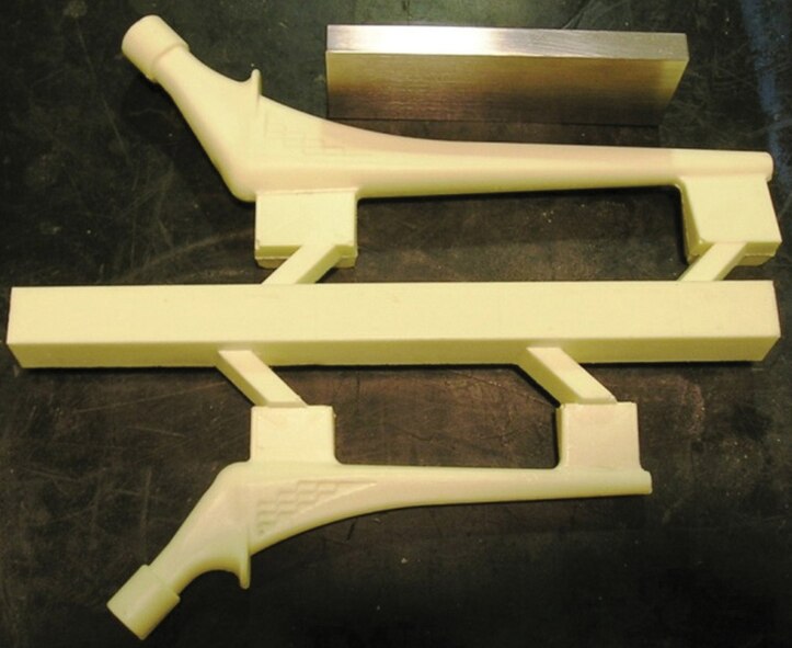 Produced by FOPAT Production, Inc., via AFRL Manufacturing Technology Small Business Innovation Research funding, this advanced foam pattern will dramatically improve conventional, wax-based casting processes for foundries and other aerospace component manufacturers.