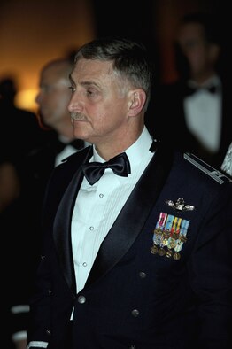 Team March members enjoy a Hollywood-themed military ball.