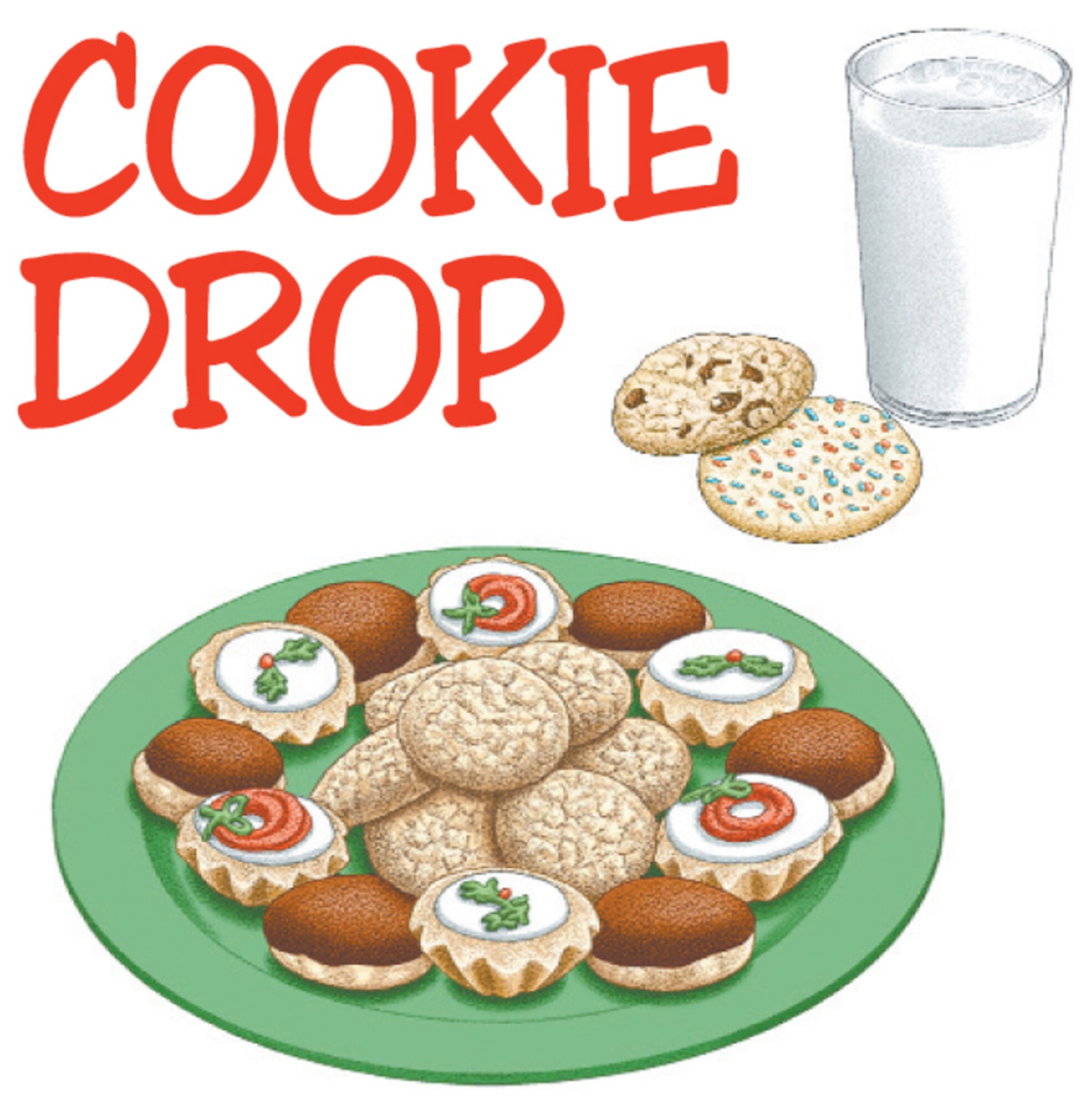 The Dover Chiefs? Group is accepting donations for Operation Cookie Drop from on-and-off base support. Treats held in sandwich bags can be dropped off at the Base Theater Dec. 21 from 6:30 - 9 a.m. For information or to donate, call Chief Master Sgt. Cassandra Crawford-Bice at 677-3845 or (302) 363-2434. (436th AW Public Affairs image)