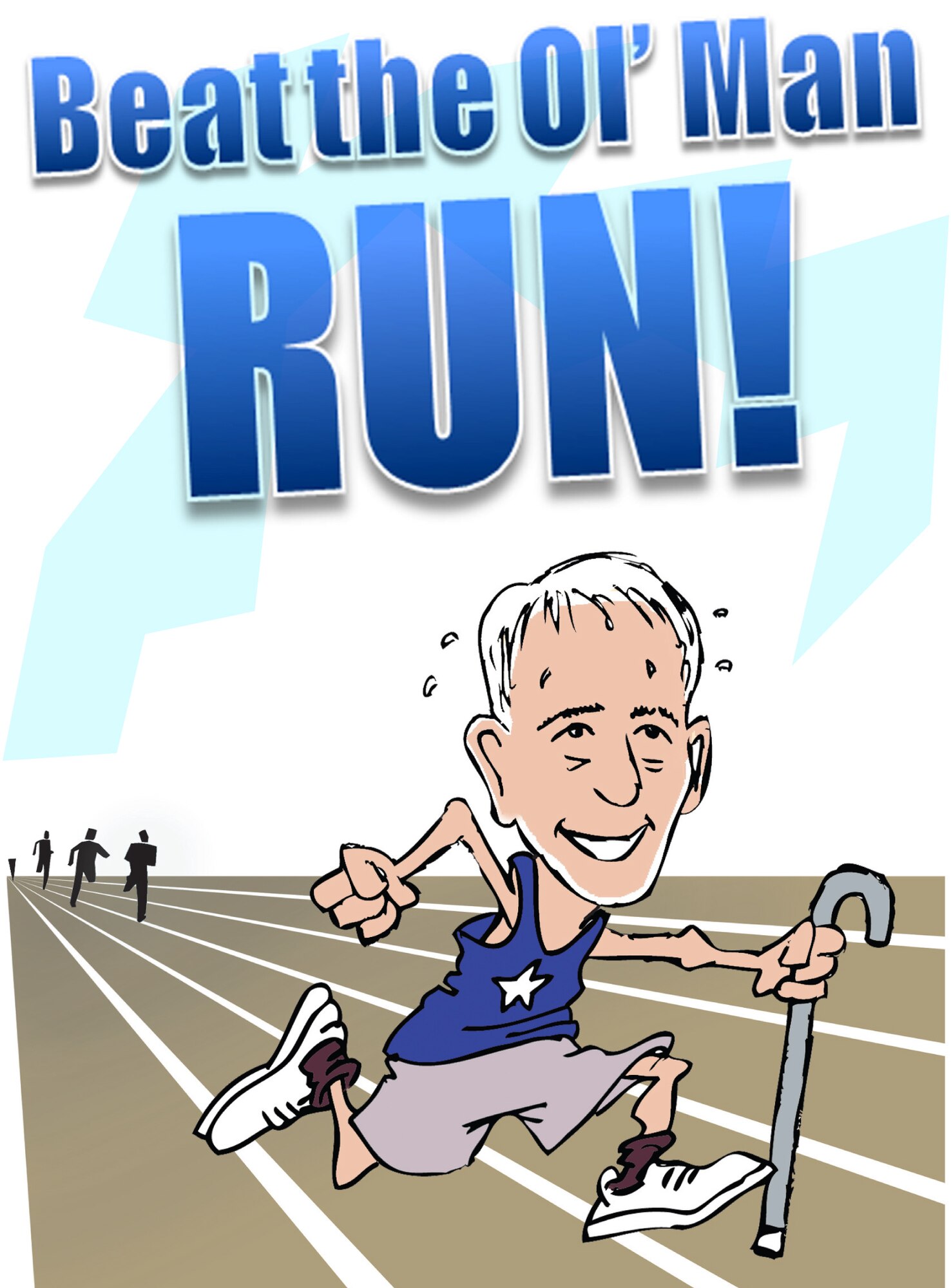 55th Wing Commander, Brig. Gen. John N.T. Shanahan, has issued a challenge to all members of Team Offutt with the "Beat the Ol' Man Run." The quarterly event offers Airmen a chance to beat the general's mile-and-a-half run time while focusing on improving their physical fitness levels.