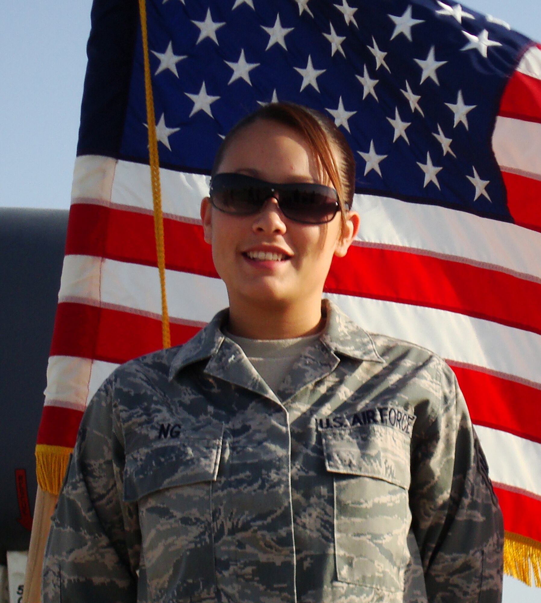 “I would like to give blessings to my parents, Rachael, Wayne, Christine, Junior and the men and women of Little Rock Air Force Base. Have a safe holiday season.” - Senior Airman Doreen Ng, 19th Medical Support Squadron; Deployed Unit: 379th Expeditionary Medical Group