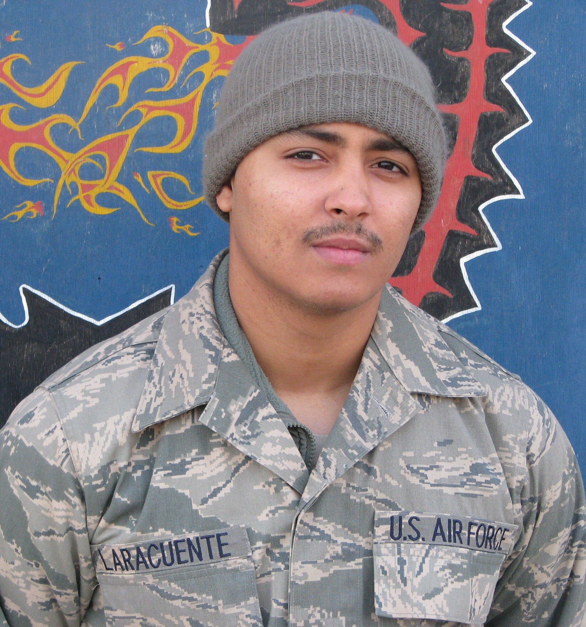 “Cassandra, no amount of words can ever fully express this properly, so simply put, I love you.  See you soon, my wife.” - Airman 1st Class Adam Laracuente, 19th Aircraft Maintenance Squadron; Deployed Unit: 332nd Expeditionary Aircraft Maintenance Squadron and 777th Expeditionary Aircraft Maintenance Unit