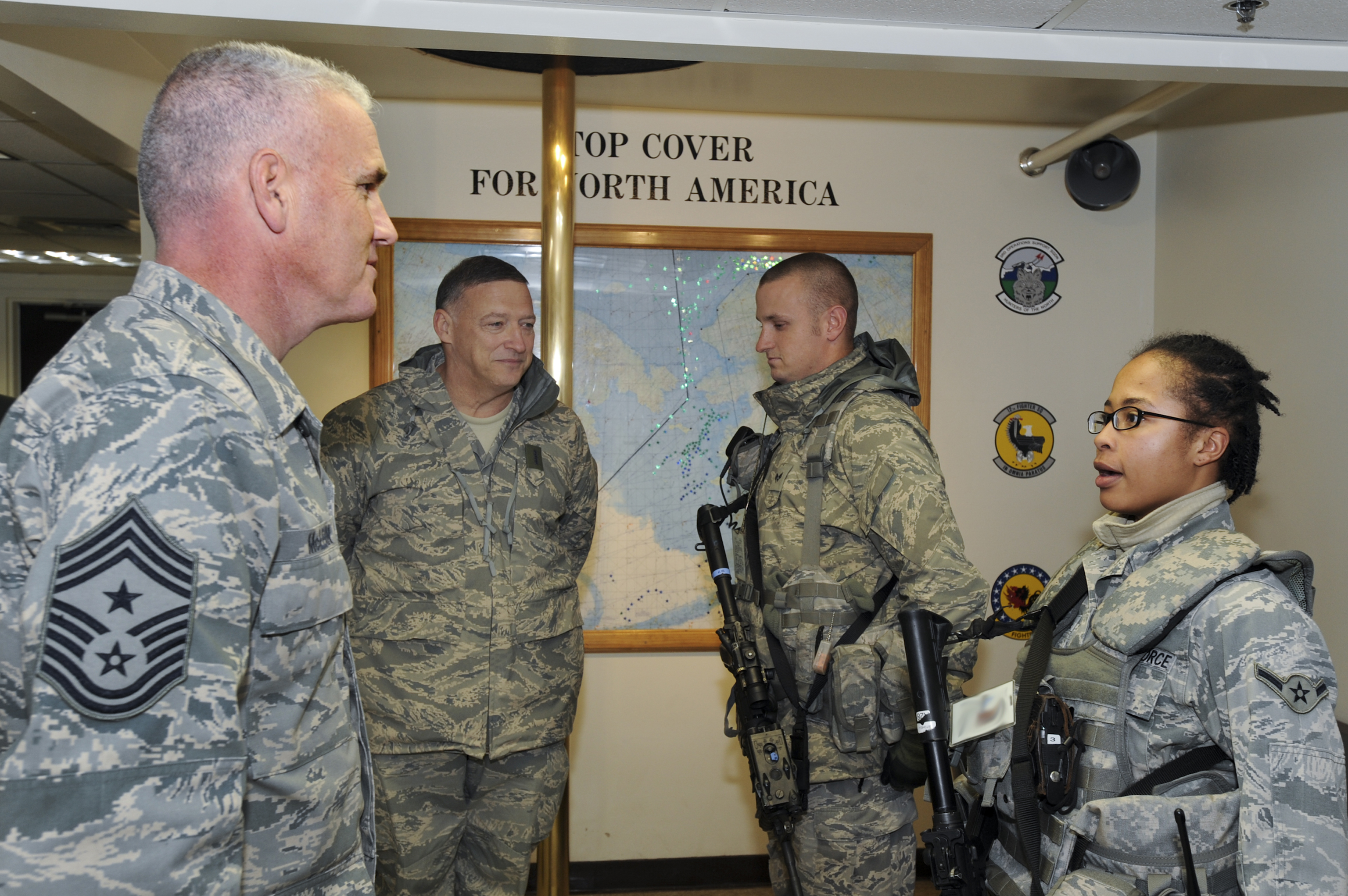 General North visits Elmendorf > Joint Base ElmendorfRichardson > News