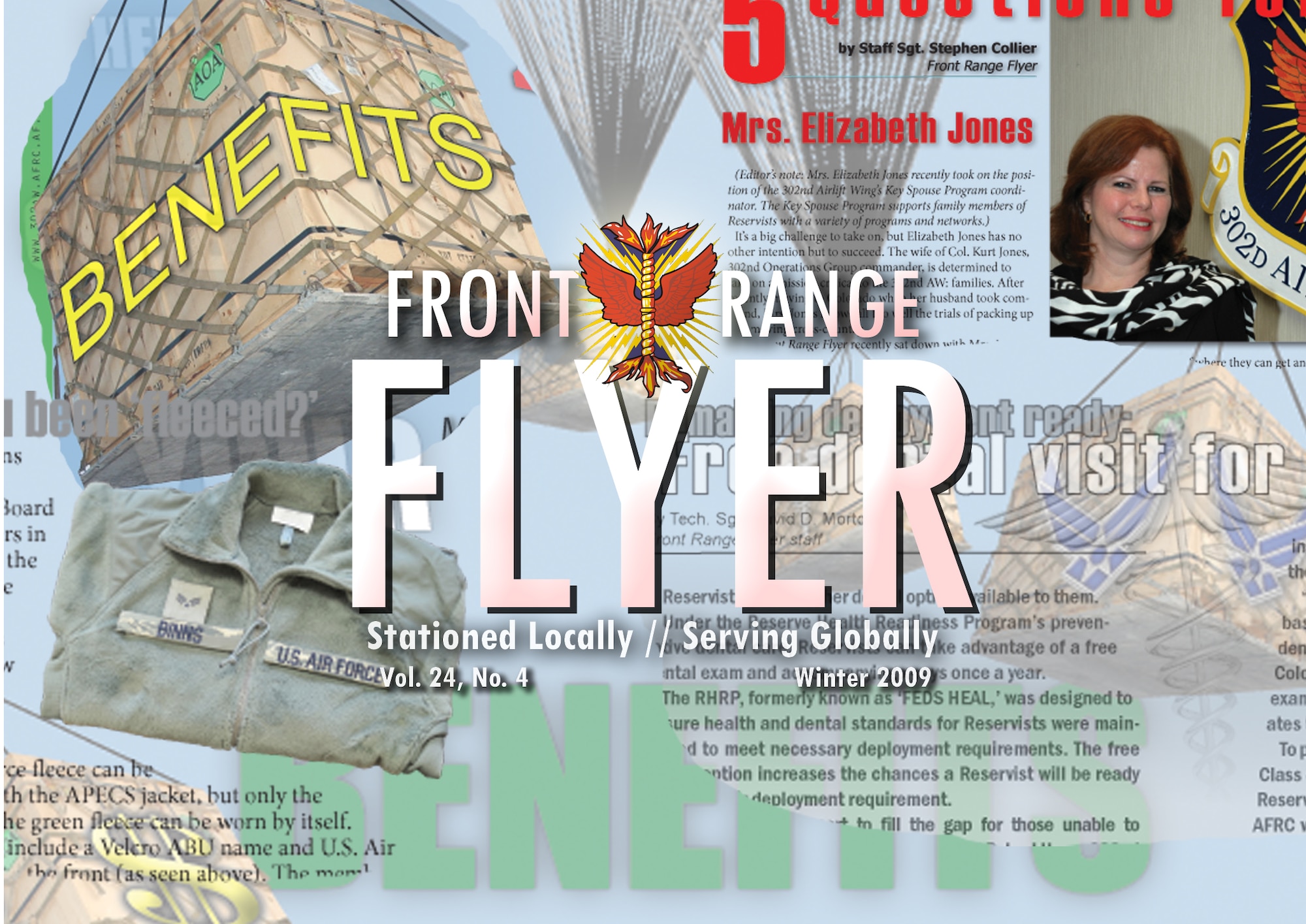 The Winter 2009 edition of the 302nd Airlift Wing's 'Front Range Flyer' is now available for viewing. See the story for details on how to get the electronic copy of the magazine. (U.S. Air Force photo illustration/Staff Sgt. Stephen J. Collier)
