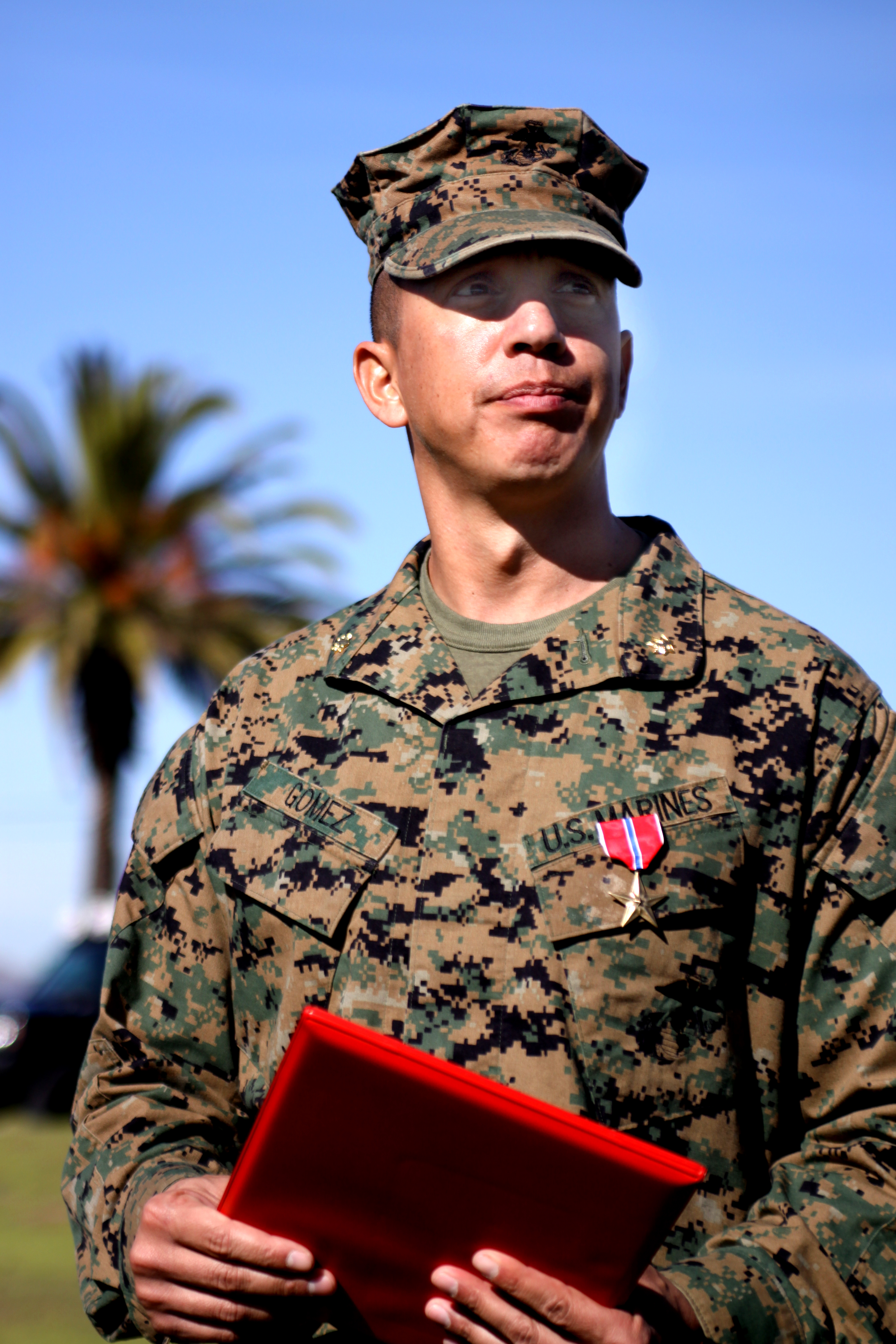 Depot Marine awarded bronze star > Marine Corps Training and Education