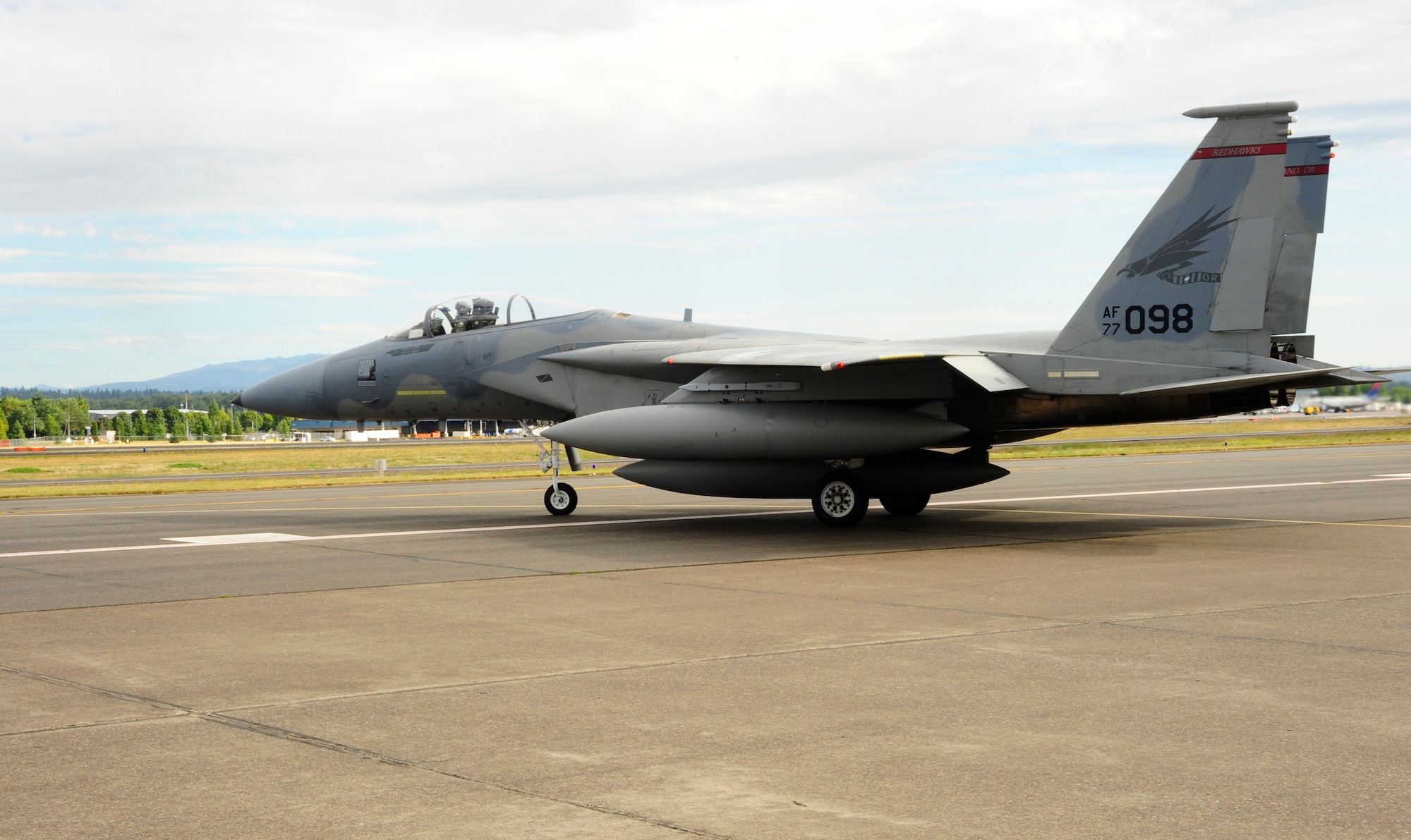 photos taken at last F-15A flight in Oregon