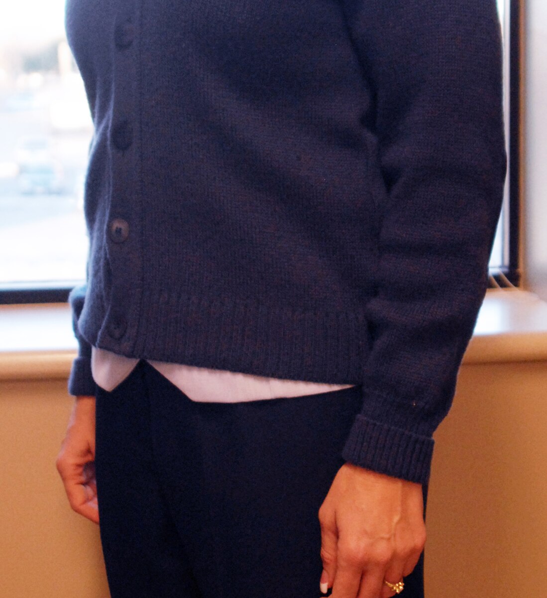 Blue uniform sweater shop