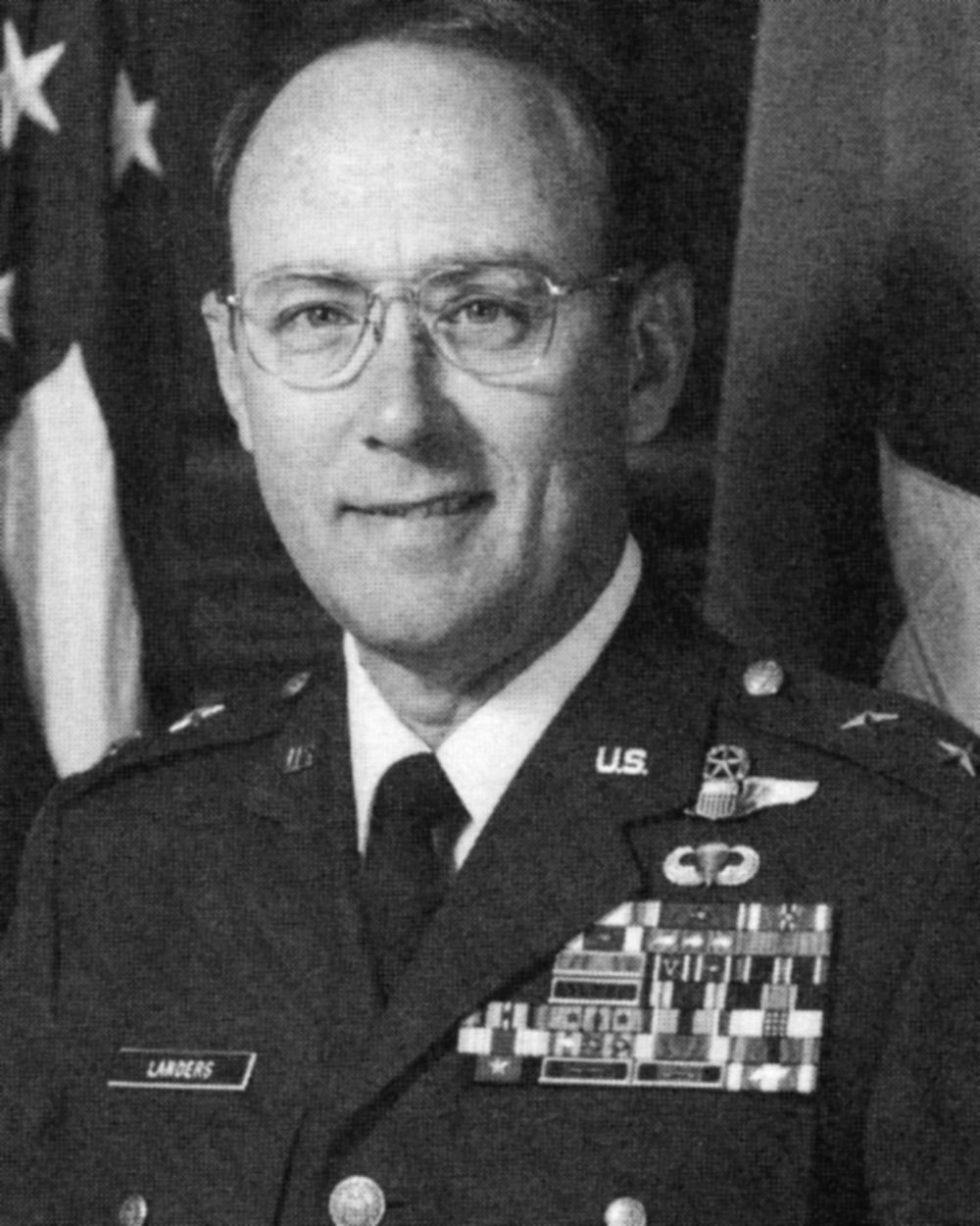 MAJOR GENERAL PAUL E. LANDERS JR. > Air Force > Biography Display