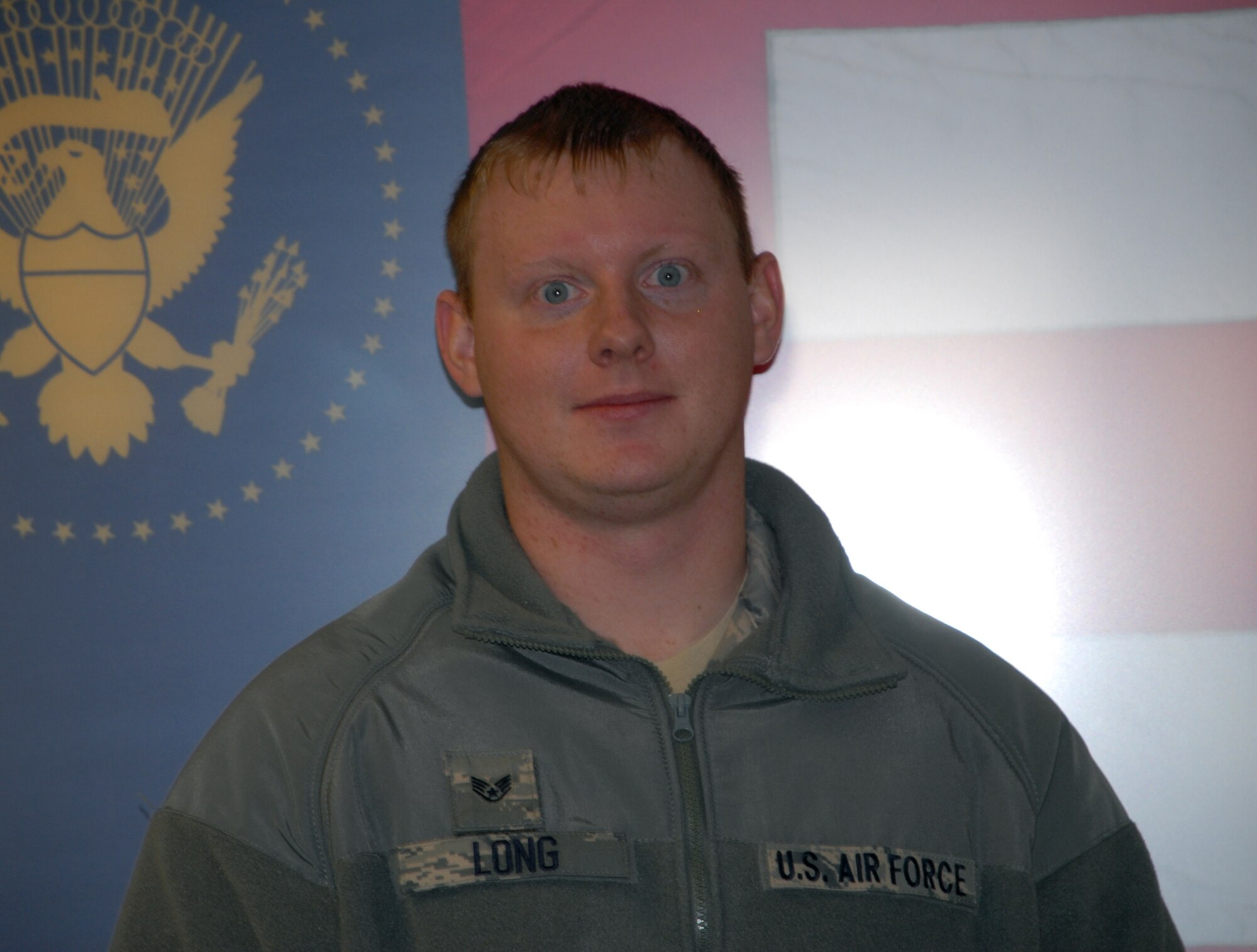 "(My New Year's Resolution is...) to finish and receive my Community College of the Air Force degree," said Staff Sgt. Chris Long, 436th Security Forces Squadron. (U.S. Air Force photo/Airman 1st Class Shen-Chia Chu) 