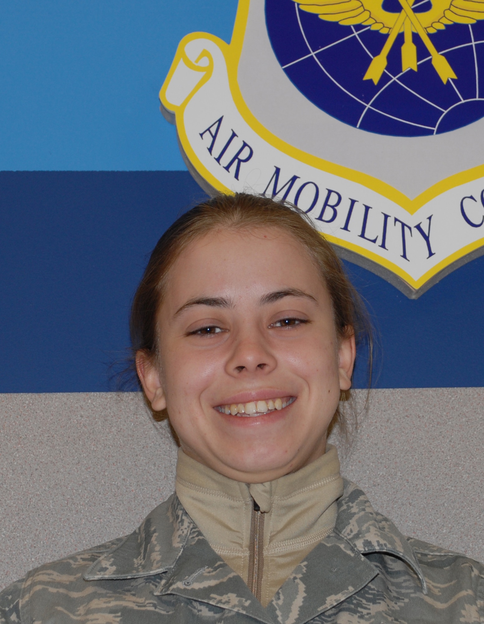 "(My New Year's Resolution is...) to go on a snow adventure - camping in Alaska because I love the snow," said Airman 1st Class Kimberly Werman, 436th Aerial Port Squadron. (U.S. Air Force photo/Airman 1st Class Shen-Chia Chu)