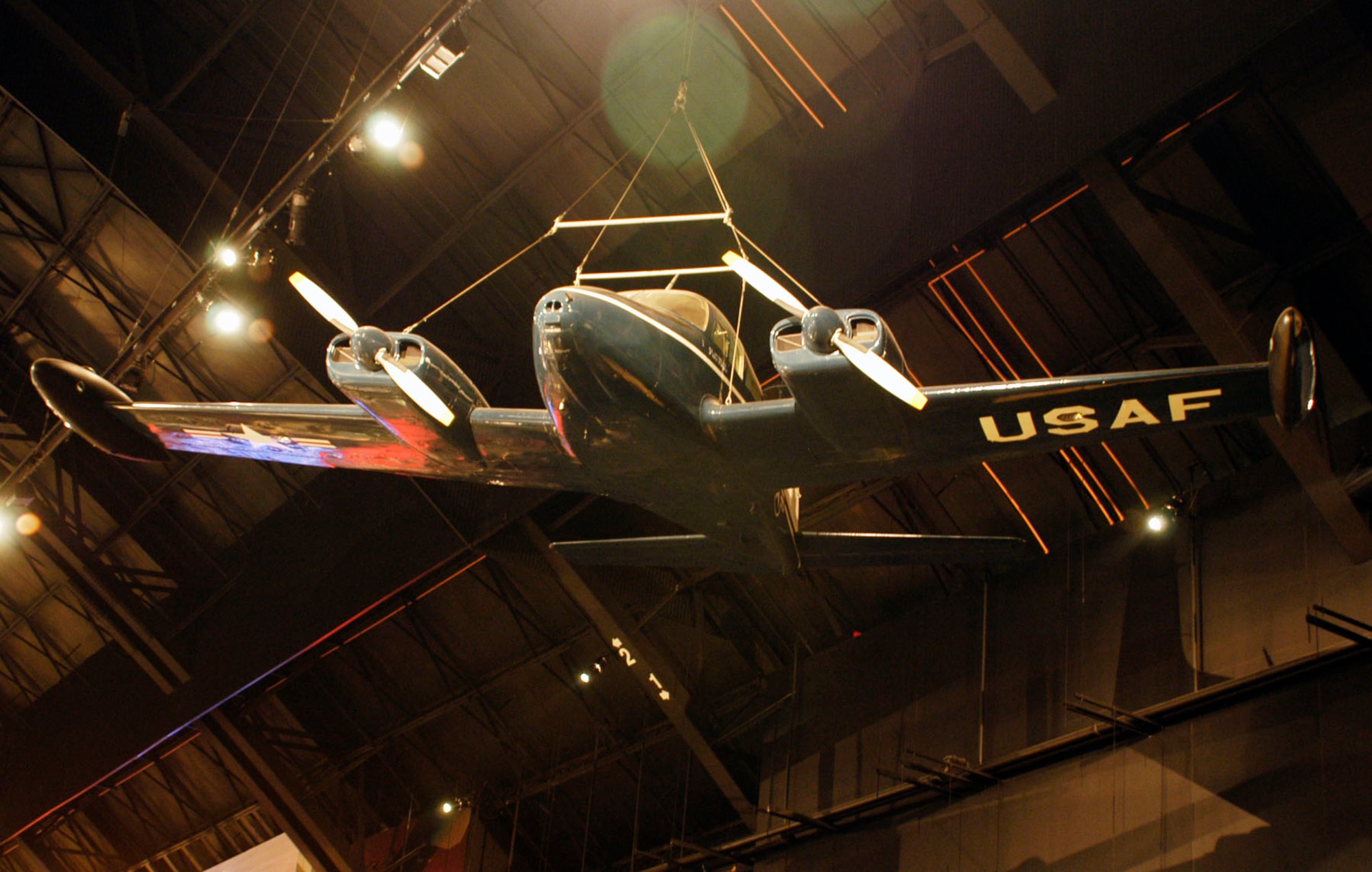 DAYTON, Ohio -- Cessna U-3A in the Cold War Gallery at the National Museum of the United States Air Force. (U.S. Air Force photo)