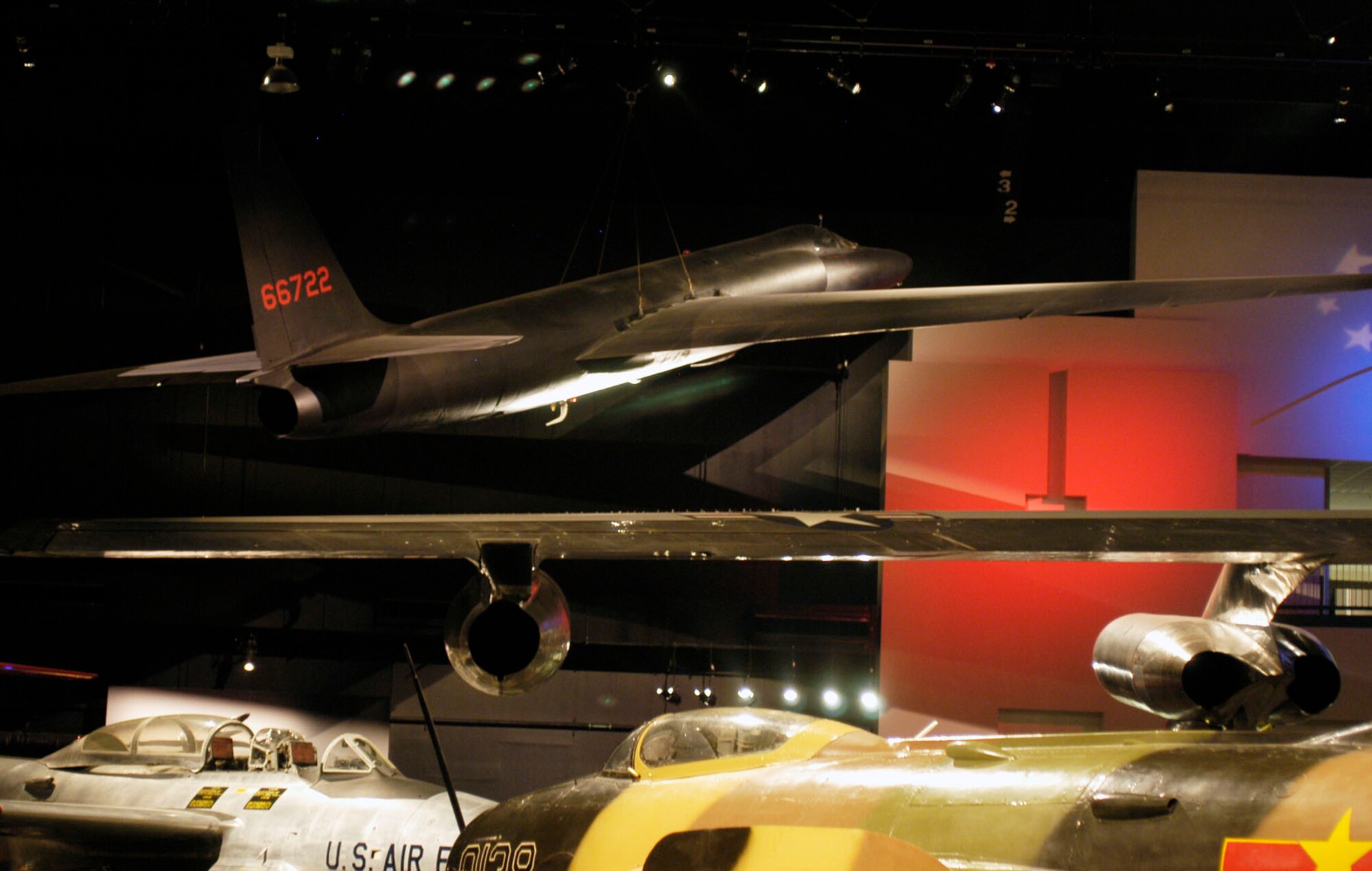 DAYTON, Ohio -- Lockheed U-2A in the Cold War Gallery at the National Museum of the United States Air Force. (U.S. Air Force photo) 