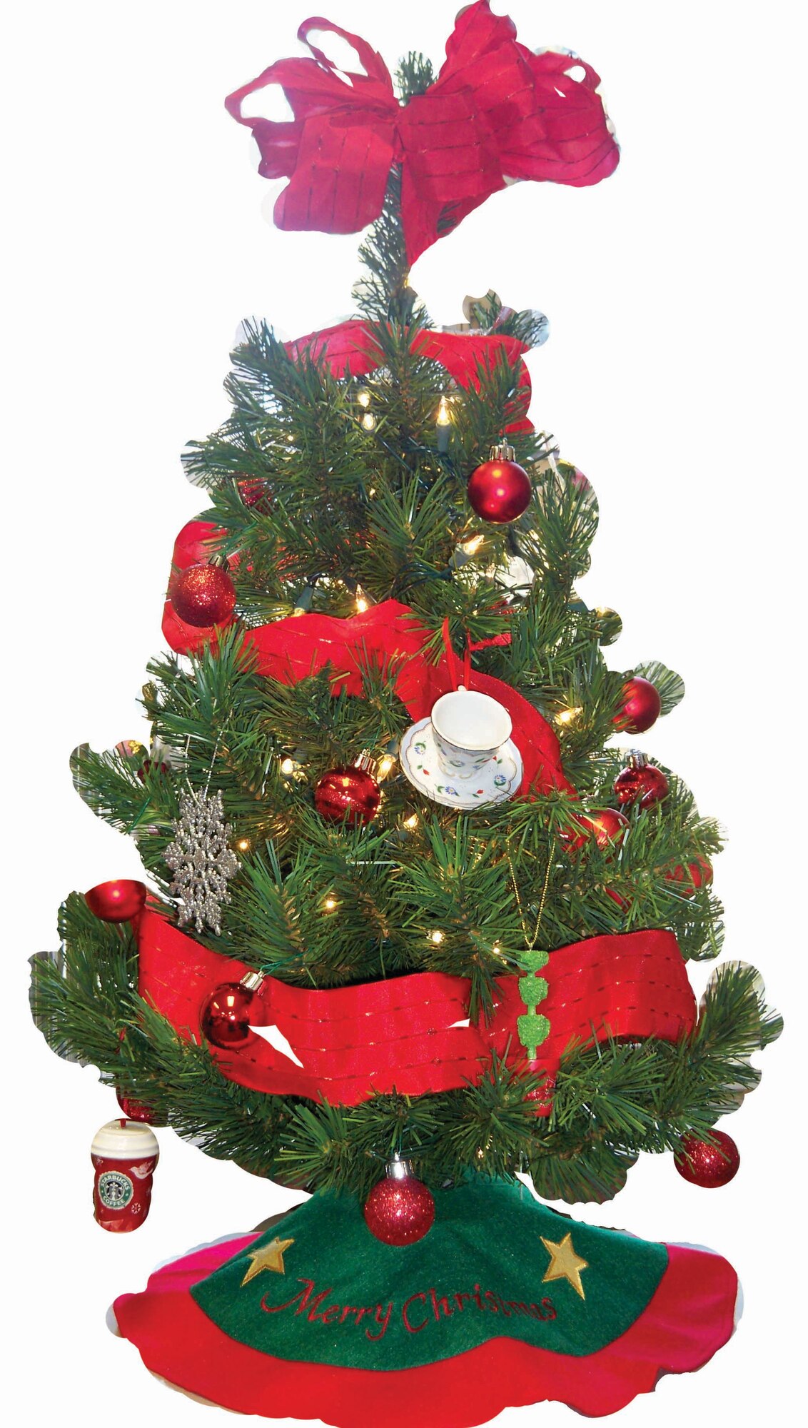 Decking the halls  at the 4th AF Headquarters